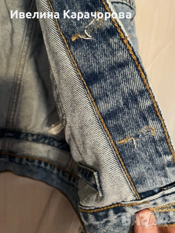 Дамско дънково яке , снимка 6 - Якета - 53720323