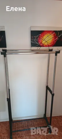 Подвижна закачалка, щендер за дрехи, снимка 2 - Закачалки - 48633828