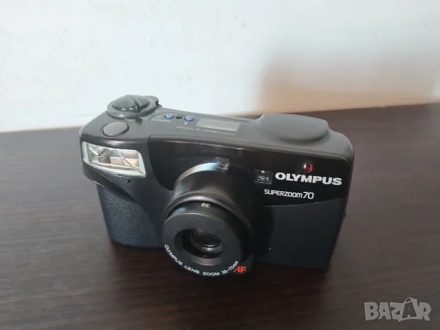 Камера OLYMPUS Superzoom 70 Japan , снимка 3 - Фотоапарати - 55770440