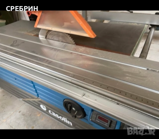 По заявка циркуляр с карета на 3200 мм с подрезвач и наклон на диска , снимка 3 - Други машини и части - 53171412