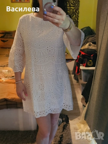 Дантелена рокля , снимка 10 - Рокли - 52668727