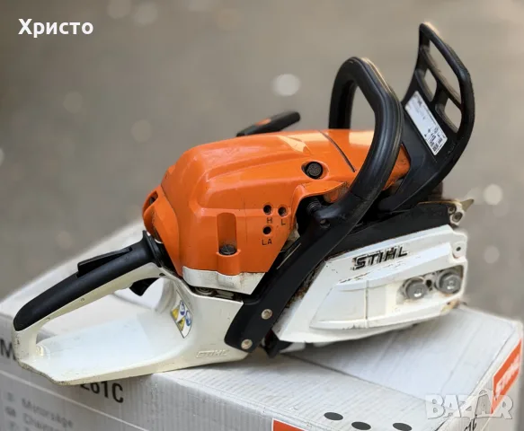 Професионален бензинов моторен трион STIHL MS 261, 50.2 см³, 3.0 kW / 4.1 к.с., снимка 4 - Градинска техника - 55942376