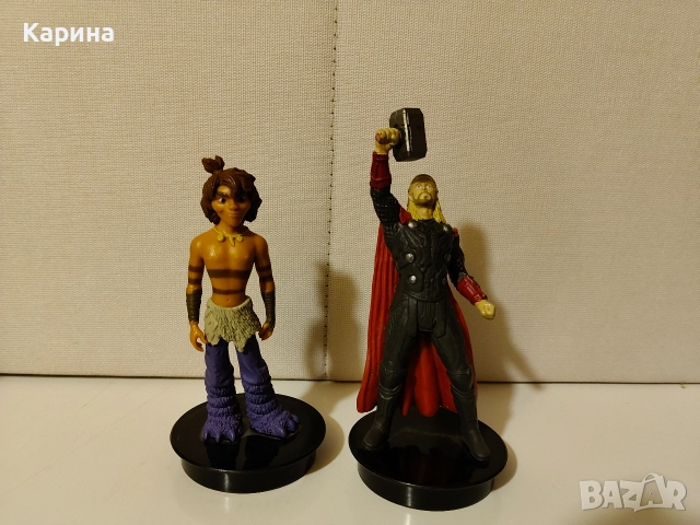 Топер за чаша на Крудс с фигурка - Гай и фигурка на Тор