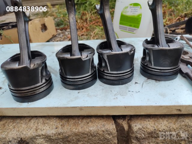 Комплект 4 бутала с биелите Мерцедес а160 дизел , снимка 7 - Части - 42050575