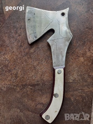 Стара брадва ръчна изработка , снимка 6 - Други инструменти - 41769932