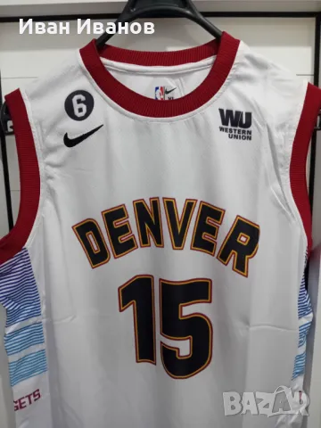 Чисто нов оригинален потник на Denver Nuggets - Nikola Jokic, снимка 7 - Баскетбол - 50415053
