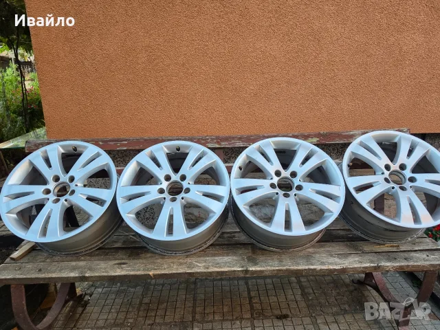 Оригинални джанти 17" Mercedes W204 (5x112) Borbet – 7.5J ET47, снимка 2 - Гуми и джанти - 55771931