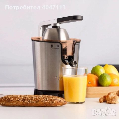 Професионална сокоизстисквачка Taurus Easy Press 1000 Legend – 1000W AC мотор и неръждаема стомана