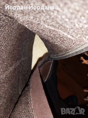 Дамски,зимни, велурени ботуши, снимка 9 - Дамски ботуши - 53204539