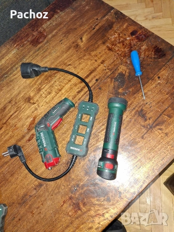 Parkside мини винтоверт и уред за прецизно мерене с ампер клещи