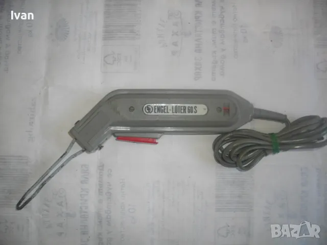 ЕЛЕКТРИЧЕСКА ЛЕПАЧКА ЗА ПЛАСТМАСА НЕМСКА СТАРО КАЧЕСТВО 60W ОТЛИЧНА ДВОЙНА ЧОВКА ENGEL LOTER, снимка 7 - Други инструменти - 48603806