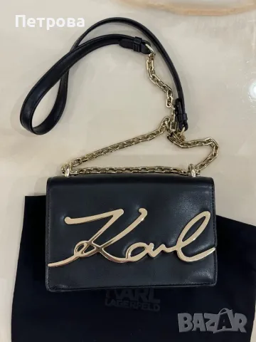 Оригинална Чанта Karl Lagerfeld, снимка 2 - Чанти - 48577779