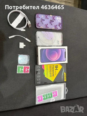 iPhone 12 64GB Purple, снимка 5 - Apple iPhone - 56300159