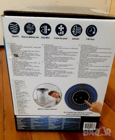 пречиствател на въздух, снимка 3 - Овлажнители и пречистватели за въздух - 49149451