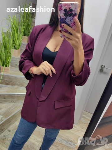 Цветове - сако с хастар, снимка 4 - Сака - 52364148