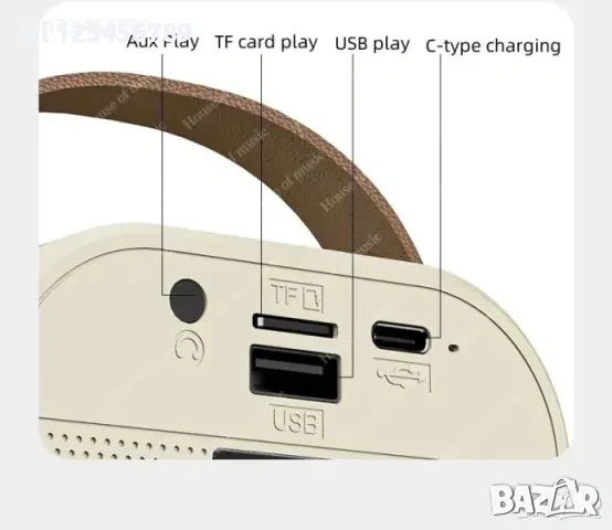 K12 Мини Bluetooth високоговорител С 2 караоке микрофона, снимка 4 - Друга електроника - 53863598