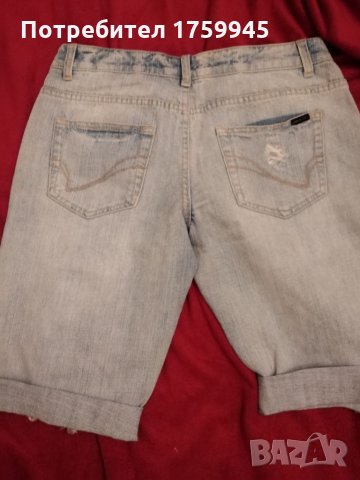 Дамски дънкови панталони , снимка 3 - Къси панталони и бермуди - 35662782