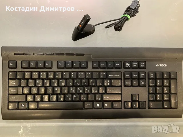 Wireless Клавиатура A4Tech, снимка 2 - Клавиатури и мишки - 48501694