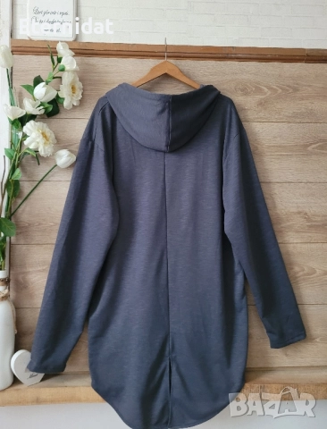 Худи с качулка и цип, снимка 2 - Суичъри - 51677891