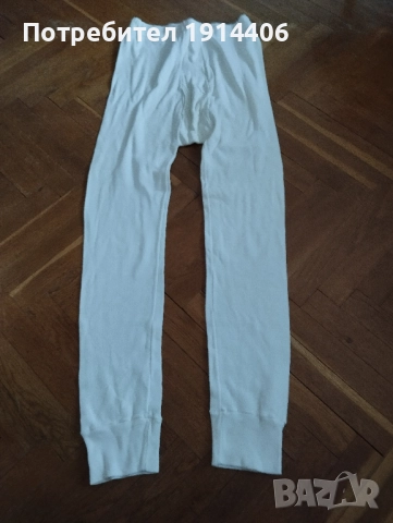 Гащи с дълги крачоли, 100% памук, едновремешни,  3 бр.