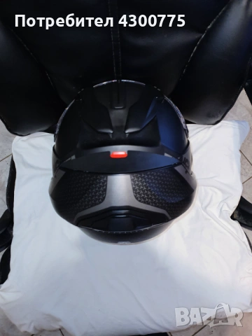 Модулна каска Shark EVO GT Encke Matt Black Anthracite, снимка 9 - Аксесоари и консумативи - 53080556