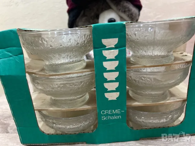 Красиви чаши/ купи от Германска Демократична  Република, оригинално опаковани, снимка 5 - Чаши - 47730656