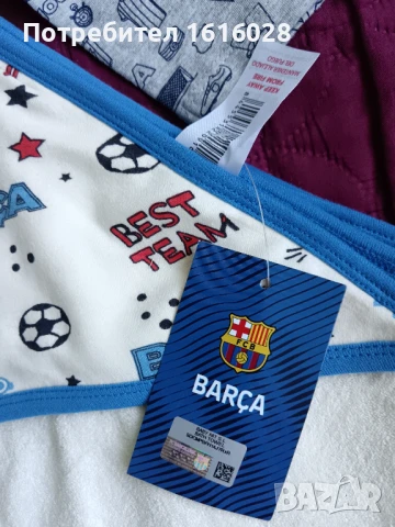 Хавлиена кърпа и бебешки гащеризон на Барселона., снимка 12 - Бебешки гащеризони - 50669487