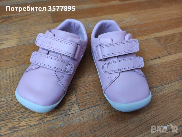 Бебешки обувки Clarks 21 номер, снимка 1 - Бебешки обувки - 40774475