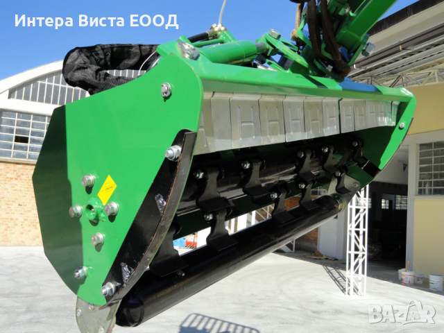Шредер / Мулчер с рамо, работна широчина 125 см, снимка 6 - Селскостопанска техника - 36367069