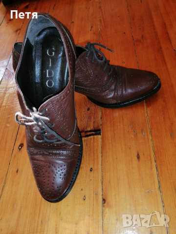 Gido естествена кожа, снимка 2 - Дамски ежедневни обувки - 36169644