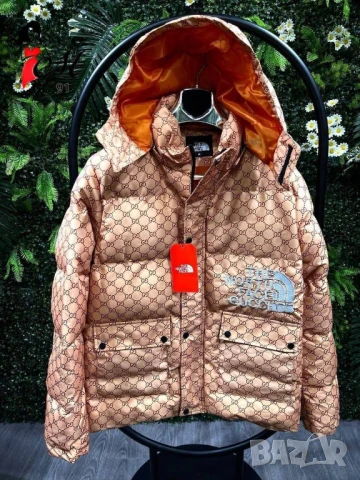 мъжко яке the north face gucci , снимка 3 - Якета - 51394637