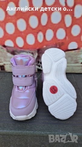 Английски детски апрески-Matalan, снимка 8 - Детски боти и ботуши - 52412288