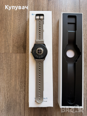 Смарт часовник Mobvoi TicWatch Pro 5, снимка 2 - Мъжки - 53811729