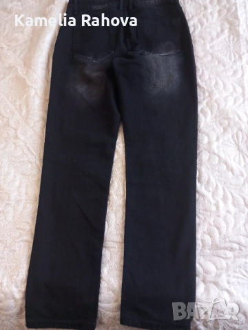 Черни дънки, снимка 2 - Дънки - 51625619