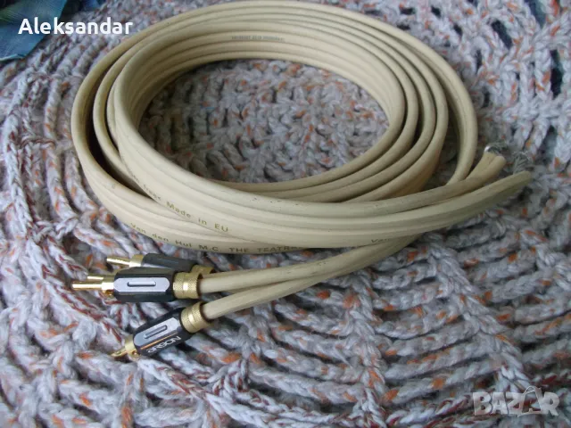 Продавам кабел за тонколони VAN DEN HUL, снимка 3 - Тонколони - 48459157