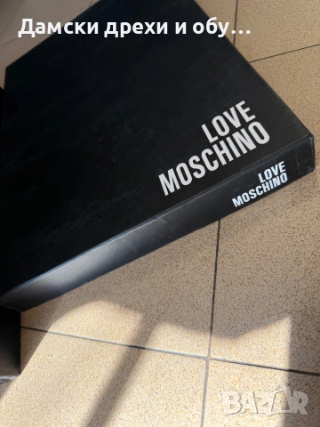 Ботуши LOVE MOCHINO, снимка 6 - Дамски ботуши - 53195846