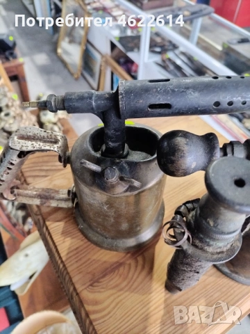 ДВЕ БРОНЗОВИ ГОРЕЛКИ , снимка 5 - Колекции - 53339330