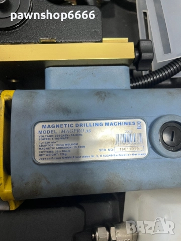 Магнитна бормашина Jepson MAGPRO 35 Semi Automatic, снимка 5 - Бормашини - 52571790