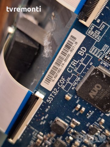 TCON BOARD ,55T32-COF CTRL BD for JVC LT-43VA3000 for 43inc DISPLAY VES430QNDL-N2-N42, снимка 3 - Части и Платки - 44451141