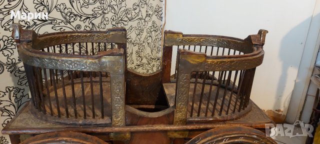 Стара количка, снимка 2 - Антикварни и старинни предмети - 41842566