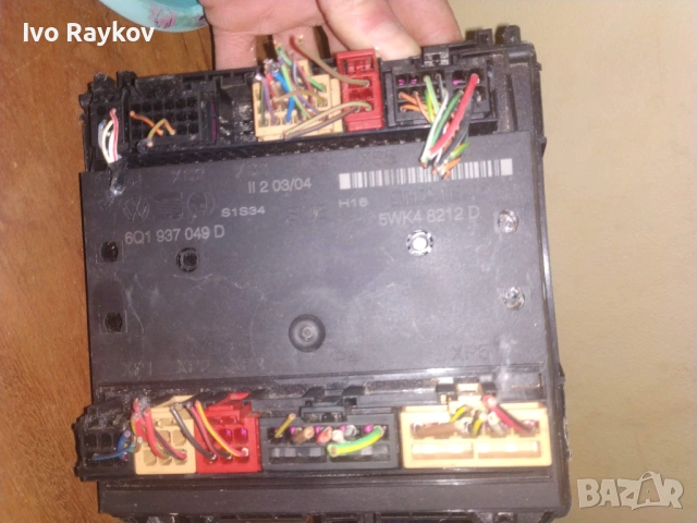 Комфорт модул за VW Polo, Skoda Fabia,  6Q1 937 049 D, 5WK4 8212 D, снимка 5 - Части - 48484562