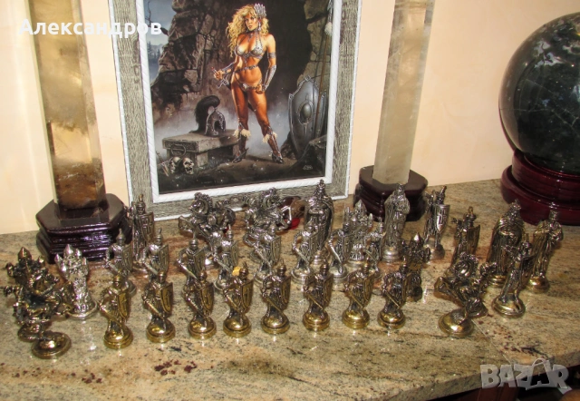 32 метални фигурки, снимка 3 - Колекции - 53766076