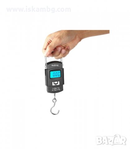 ЕЛЕКТРОННА ВЕЗНА, РИБОЛОВНА, КАНТАР ДО 50 КГ. - код 0203, снимка 8 - Други стоки за дома - 34087984