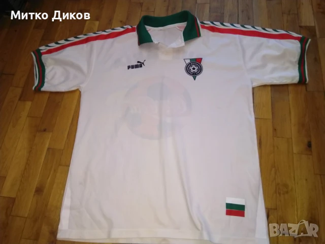 България футболна тениска Пума 1996-1998 размер Л