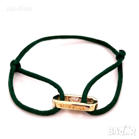 Златна регулируема гривна MESSIKA 2,59гр. 14кр.проба:585 модел:29452-1, снимка 2 - Гривни - 48851090