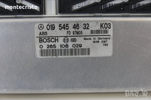 Модул ABS Mercedes C-class W202 (1993-2001г.) 019 545 46 32 / 0195454632 / 0265108029, снимка 2 - Части - 41813620
