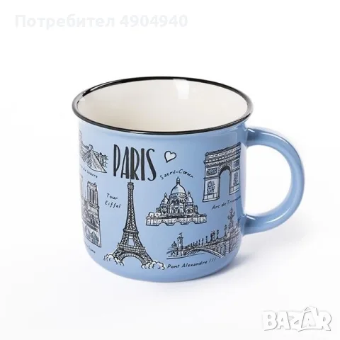 чаша за чай и кафе Париж , снимка 2 - Чаши - 56087533