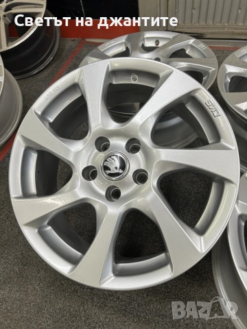 Джанти 17 Цола 5х112 VW Passat Tiguan Golf 6 7 T Roc Skoda Octavia Karoaq Super  Seat Leon, снимка 4 - Гуми и джанти - 54126521