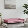 vidaXL Кучешко легло розово 100x50x21 см кадифе, снимка 2