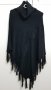 Дамско плетено пончо размер Л-ХЛ, снимка 5